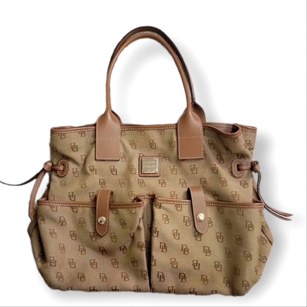 💙Dooney &Burke Canvas Large Tote Bag